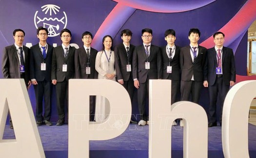 Học sinh Việt Nam đạt thành tích vượt trội tại Olympic Vật lý Châu Á (APhO) 2025