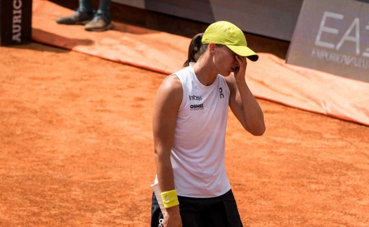 Iga Swiatek bị loại ở vòng 3 Italian Open 2025: Nữ hoàng đất nện sắp mất ngôi