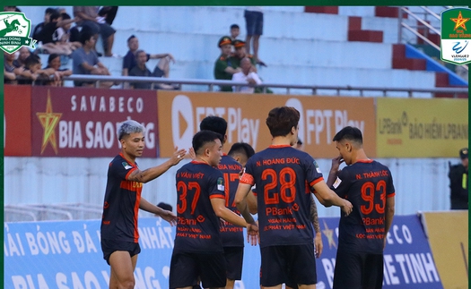 Thắng tối thiểu PVF CAND, Ninh Bình chạm tay vào vé thăng hạng V-League