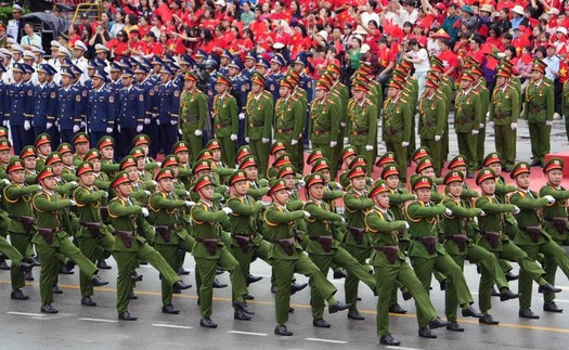 Hải Phòng tổ chức duyệt đội ngũ và diễu hành quần chúng kỷ niệm 70 năm ngày giải phóng