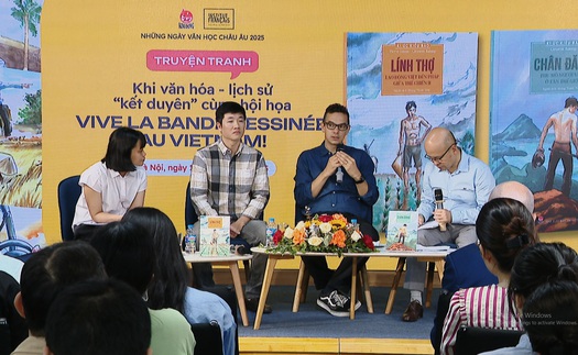 Họa sĩ Pháp kết hợp văn hóa, lịch sử và hội họa đậm bản sắc Việt trong tác phẩm truyện tranh 