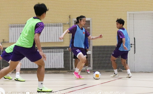 Tứ kết Futsal châu Á: Đội tuyển Việt Nam tập trung cao độ trước Nhật Bản