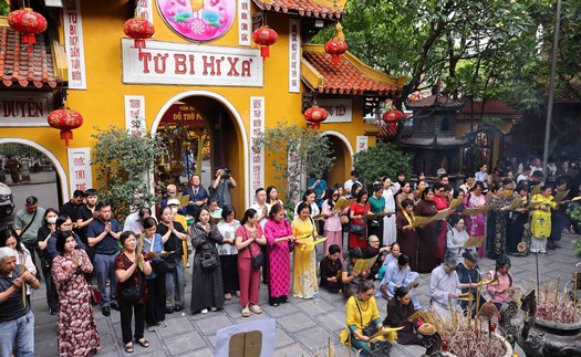 Hà Nội: Phân luồng giao thông phục vụ Đại lễ Phật đản Vesak 2025