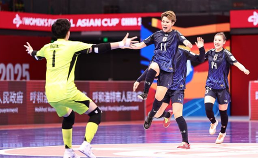 Nhật Bản đánh bại Iran, giành vé vào chung kết futsal nữ Châu Á 2025