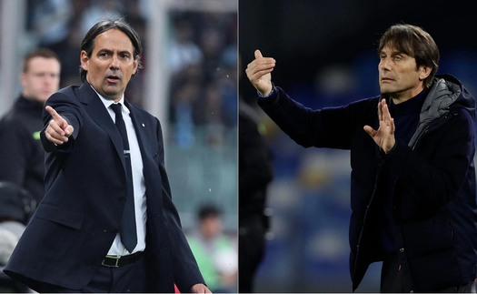 Cuộc đua vô địch Serie A kịch tính đến vòng cuối khi Napoli và Inter không thắng, 2 HLV đều bị cấm chỉ đạo