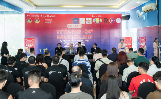Hàng trăm lực sĩ tranh tài ở giải thể hình danh giá