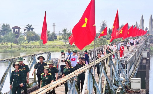 Quảng Trị phát triển du lịch bền vững từ "Ký ức chiến tranh - Khát vọng hòa bình"