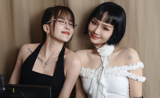 Miu Lê thay Thiều Bảo Trâm rap melody, fan hào hứng vì 'gấp đôi visual'