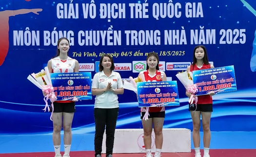 Câu trả lời cho vấn đề tiền thưởng của giải bóng chuyền trẻ quốc gia Việt Nam