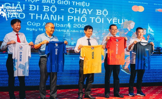 Giải đi bộ - chạy bộ 'Tự hào Thành phố tôi yêu' chào mừng 100 năm Ngày Báo chí Cách mạng Việt Nam