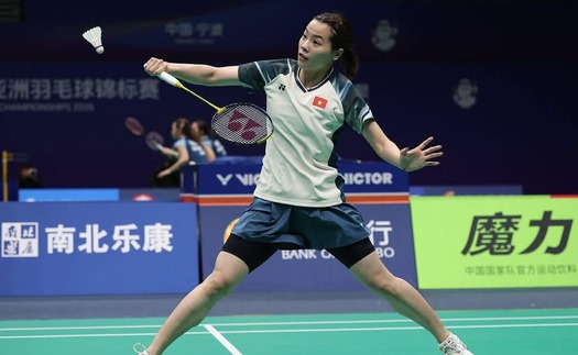Nguyễn Thùy Linh tiếp tục hạ cựu vô địch thế giới ở trận mở màn Malaysia Masters 2025