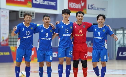 Nhà vô địch Cúp Quốc gia gặp sức ép ở giải futsal 