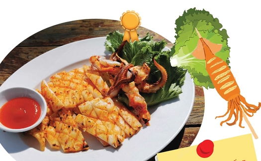 Mực một nắng Việt vào top 10 món mực ngon thế giới