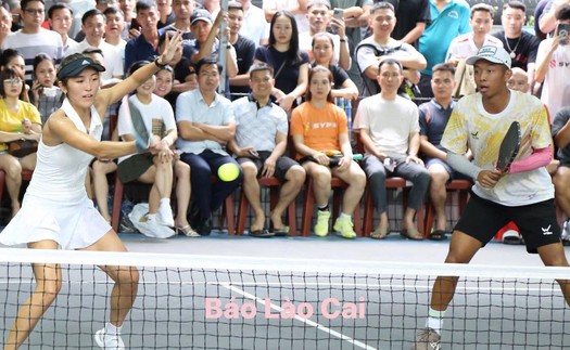 Thần đồng pickleball Quang Dương vô địch ở Lào Cai sau khi đánh bại tay vợt số một miền Bắc