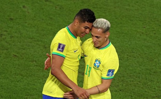 Antony và Casemiro góp mặt trong lần đầu tiên Ancelotti triệu tập ĐT Brazil