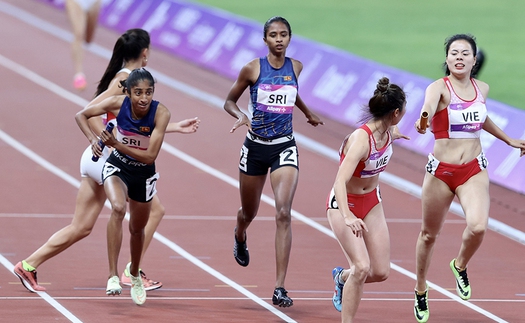 Điền kinh Việt Nam 'đặt cược' vào nội dung 4x400m nữ ở giải châu Á
