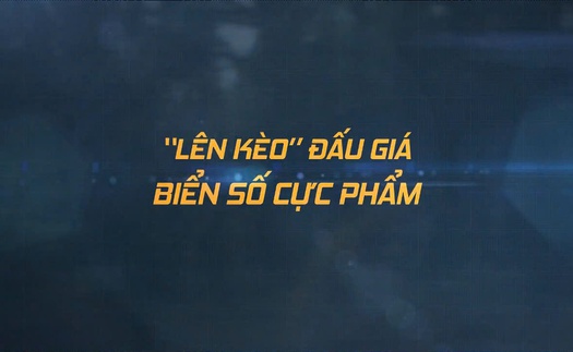 “Lên kèo” đấu giá biển số xe mô tô, xe gắn máy cực phẩm cùng VPA 