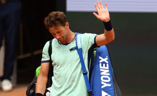 Kết quả Roland Garros 2025 hôm nay 28/5: Tay vợt từng 2 lần về nhì Pháp mở rộng bất ngờ bị loại