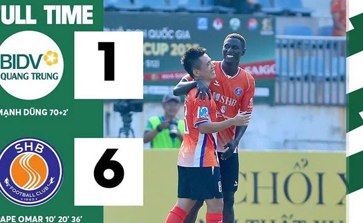 Cựu sao V-League lập hat-trick trên sân 7 người Quốc gia, trong đó có một siêu phẩm khó tin từ giữa sân