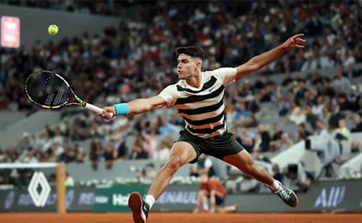 Kết quả Roland Garros 2025 hôm nay 30/5: Alcaraz thẳng tiến, chạm trán tài năng trẻ nước Mỹ