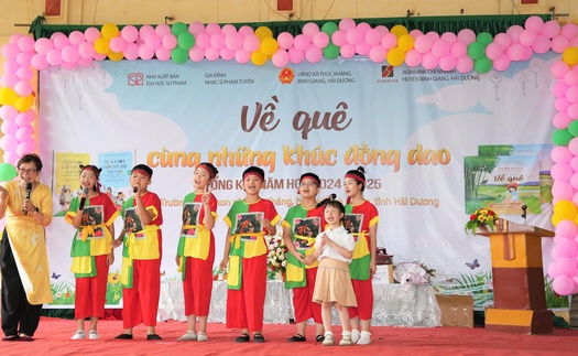 "Về quê cùng những khúc đồng dao": Hè ý nghĩa giữa lòng quê hương Nhạc sĩ Phạm Tuyên 