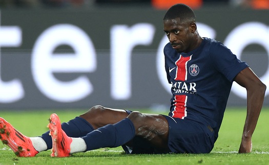 PSG lo sốt vó vì chấn thương của Dembele