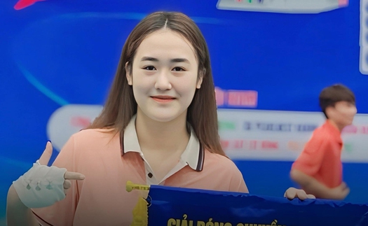 Vượt khó sau tai nạn, nữ VĐV Việt Nam gây sốt ở giải bóng chuyền quốc gia khi giúp đội nhà chiến thắng