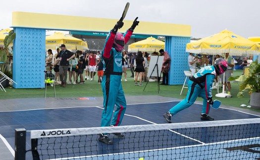 Ý tưởng độc đáo kết hợp Pickleball với đua xe F1 khiến người hâm mộ hào hứng