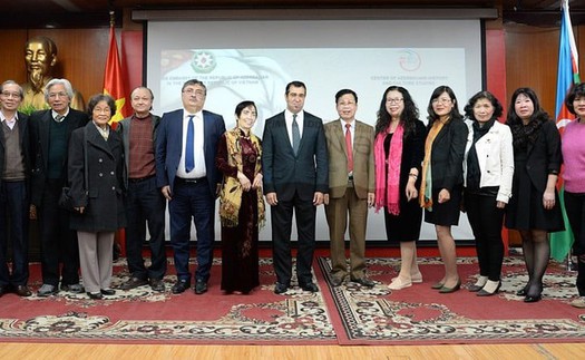 Sự tương đồng trong giao lưu tiếp biến Văn hóa Việt Nam và Azerbaijan