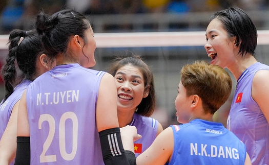 Tuyển bóng chuyền nữ Việt Nam toàn thắng vòng bảng AVC Nations Cup 2025, sẵn sàng chinh phục bán kết