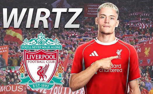 Liverpool lập kỷ lục chuyển nhượng, chiêu mộ Florian Wirtz với giá 150 triệu euro?