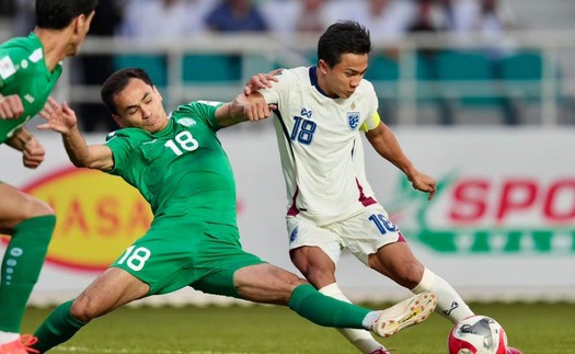 Báo Thái Lan lý giải thất bại của đội nhà trước Turkmenistan ở vòng loại Asian Cup 2027