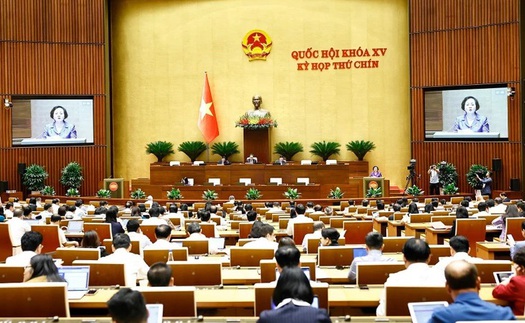 Kỳ họp thứ 9, Quốc hội khóa XV: Thông qua Nghị quyết về sắp xếp đơn vị hành chính cấp tỉnh