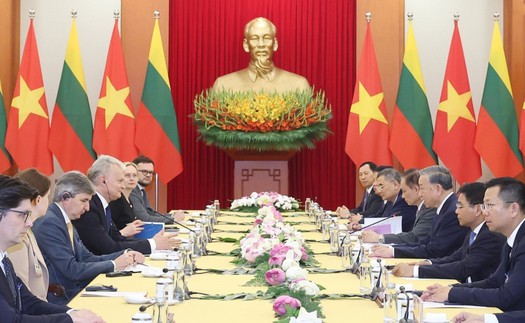 Tổng thống Cộng hòa Litva Gitanas Nauseda và Phu nhân kết thúc chuyến thăm chính thức Việt Nam