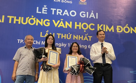 Người giành giải Nhất Giải thưởng Văn học Kim Đồng sẽ hỏi người lớn cách tiêu tiền
