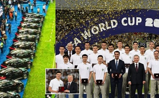 Nhận thưởng xe ô tô từ Tổng thống vì giành vé dự World Cup, tuyển thủ Uzbekistan tặng lại cho người xứng đáng hơn