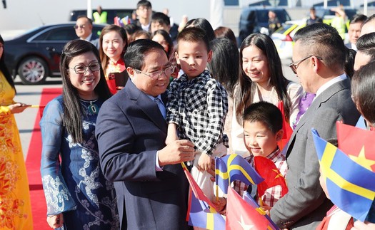 Thủ tướng Phạm Minh Chính kết thúc chuyến thăm chính thức Thụy Điển