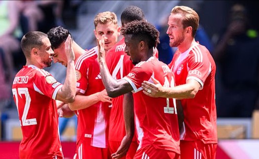 Bayern Munich ghi 10 bàn trước đội nghiệp dư Auckland City, làm dấy lên nghi ngờ về chất lượng FIFA Club World Cup 2025