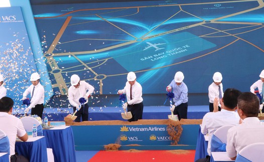 Khởi công 2 dự án dịch vụ hàng không tại sân bay Long Thành