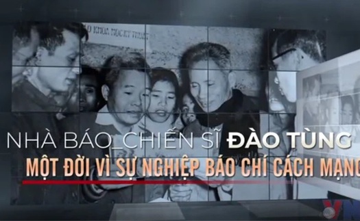 Ra mắt phim tài liệu “Nhà báo – chiến sĩ Đào Tùng, một đời vì sự nghiệp báo chí cách mạng”