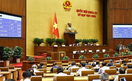 Sáng nay, Quốc hội sẽ biểu quyết về sửa đổi Hiến pháp