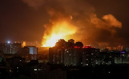 Nhiều vụ nổ ở thủ đô Kiev của Ukraine, hơn 10 người thiệt mạng