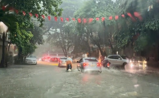 Dự báo đêm 18 ngày 19/6: Nhiều khu vực có mưa rào và dông