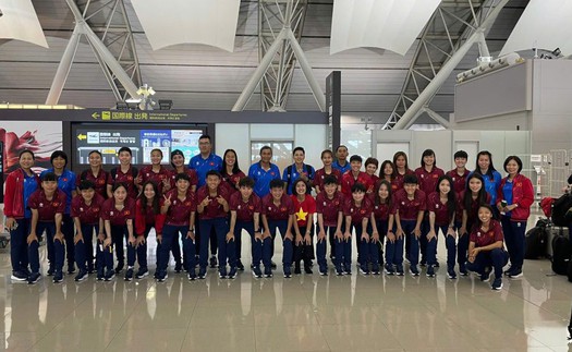 Đội tuyển nữ Việt Nam tăng tốc chuẩn bị cho vòng loại Asian Cup