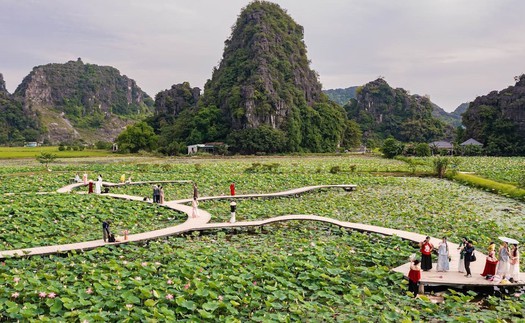 Hương sen đất Cố đô - Sức sống mới cho du lịch nông nghiệp Ninh Bình