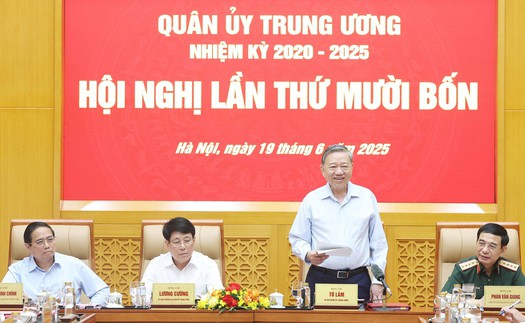 Tổng Bí thư Tô Lâm chủ trì Hội nghị Quân ủy Trung ương lần thứ mười bốn