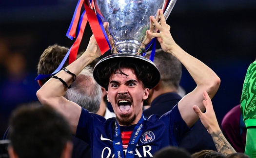 Vitinha là xương sống của PSG