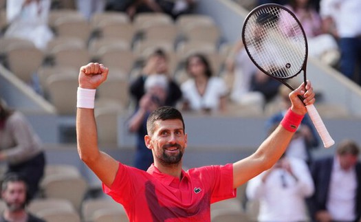 Kết quả Roland Garros 2025 hôm nay 2/6: Djokovic hẹn Zverev ở tứ kết, xuất hiện cú sốc ở giải nữ