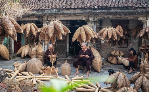 Làng nghề đan đó Thủ Sỹ - nơi lưu giữ nét đẹp hồn quê