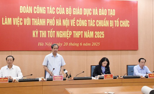 Kỳ thi tốt nghiệp THPT năm 2025: Hà Nội chuẩn bị kỹ lưỡng ở tất cả các khâu